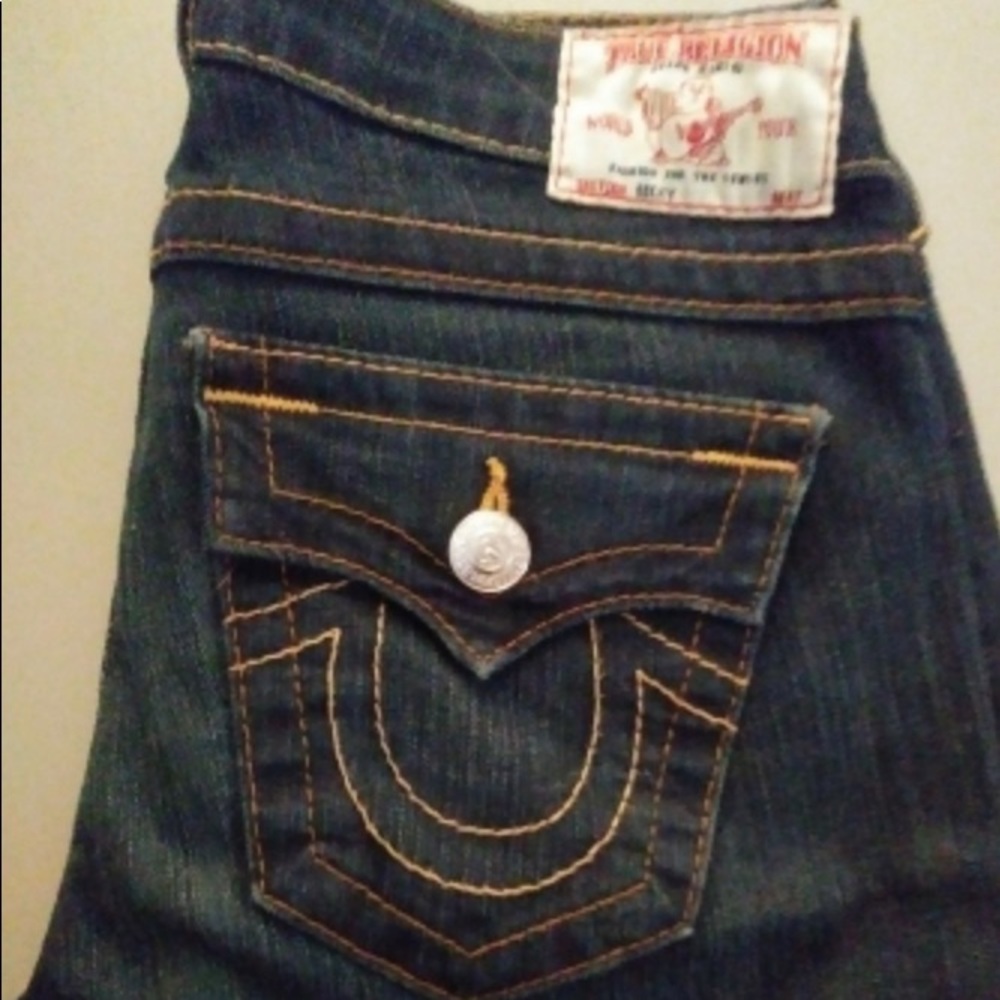 Excellent condition Becky True Religion denim